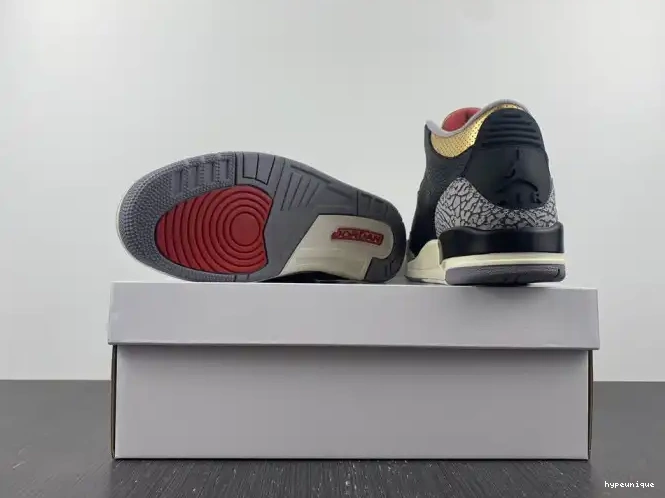 HYPE 3 Gold Jordan CK9246-067 Black WMNS Air 0610
